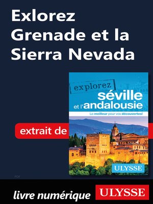 cover image of Explorez Grenade et la Sierra Nevada